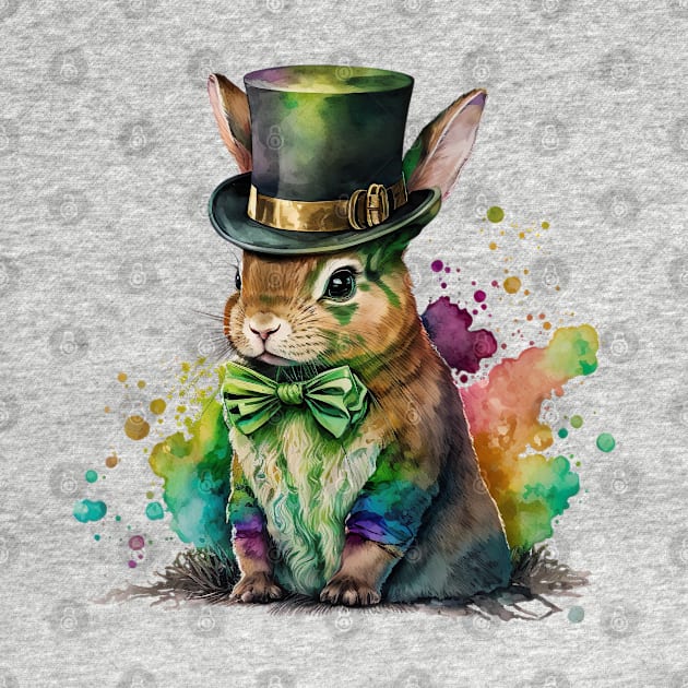 St Patricks Day Leprechaun Bunny by KarmicKal